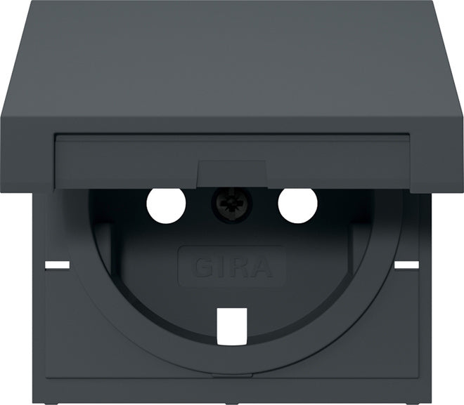 Gira Schuko Steckdosenabdeckung System 55 Anthrazit 492228 Tameson de gira-schuko-steckdosenabdeckung-system-55-anthrazit-492228-tameson-de