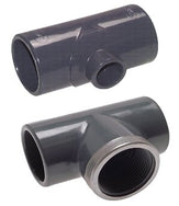 PVC-Fittings Mit 3 Anschlüssen