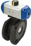 Ausgewähltes Bild der Sammlung - Pneumatic Steel Flanged Ball Valves