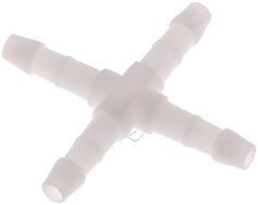 Kreuz Schlauchtüllen Kunststoff PN8