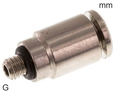 Push-In Fittings Messing G-Gewinde Männlich