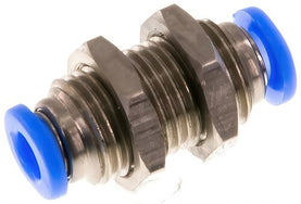 Push-In-Fittings Messing Und Kunststoff Durchgangsverschraubung (3-6mm)