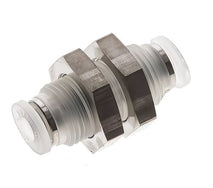 Push-In-Fittings Edelstahl Und PP Durchgangsverschraubung