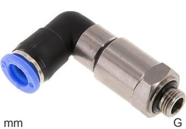 Schwenkwinkel Push-In Fittings Messing Und Kunststoff G-Gewinde Männlich Zwei Kugellager