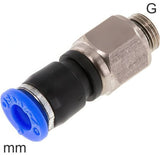 Ausgewähltes Bild der Sammlung - Drehbare Push-In Fittings Messing Und Kunststoff G-Gewinde Männlich Ein Kugellager