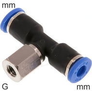 Push-In T-Stücke Messing Und Kunststoff G-Gewinde Weiblich