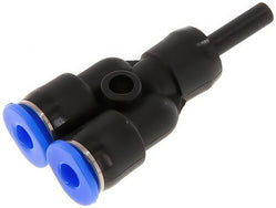 Push-In Y Fittings Messing Und Kunststoff Mit Plug-In (3-6mm)