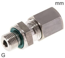 Klemmringverschraubung Edelstahl G-Gewinde Männlich Mit Elastomerdichtung