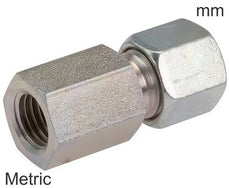 Klemmringverschraubungen Edelstahl Metrische Gewinde Weiblich