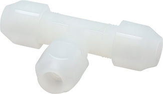 Kompressions-T-Stücke Kunststoff PVDF