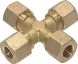 Ausgewähltes Bild der Sammlung - Compression Cross Fittings Brass