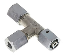 Schneidring T-Stücke Stahl / Edelstahl L-Form Verstellbar Mit Dichtkegel Und O-Ring