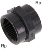 Ausgewähltes Bild der Sammlung - Socket Fittings PVC Rp-Threads PN16