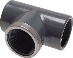 PVC-T-Stücke Mit Buchse Und Innengewinde PN16