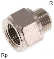 Gewindeverlängerungen Messing R/Rp-Gewinde PN16