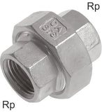 Ausgewähltes Bild der Sammlung - Muffenfittings Messing / Gusseisen / Edelstahl Rp-Gewinde PN25