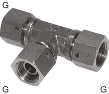 T-Stücke Stahl / Edelstahl G-Gewinde Innen Mit 60 Grad Schlauchkonus PN400