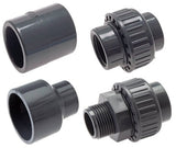 Ausgewähltes Bild der Sammlung - Gerade PVC-Fittings