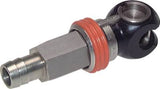Ausgewähltes Bild der Sammlung - Safety Swivel DN 7.2 Euro Air Coupling Sockets With Hose Pillar