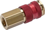 Ausgewähltes Bild der Sammlung - Color Coded DN 7.2 Air Coupling Sockets With Female Threads