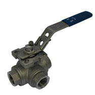 3-Wege-Kugelhähne Aus Edelstahl