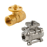 Ausgewähltes Bild der Sammlung - Kugelhahn Geeignet Für Antriebe