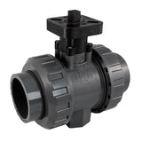 Ausgewähltes Bild der Sammlung - PVC ISO-Top Ball Valves (Solvent Sockets)
