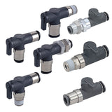 Ausgewähltes Bild der Sammlung - 2-Way Ball Valves With Push-In Fittings