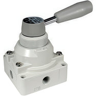SMC 4/3-Way Hand Lever Operated Pneumatic Valves VH