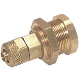 Ausgewähltes Bild der Sammlung - Pull Off DN 5 Air Coupling Sockets With Union Nut And Bulkhead