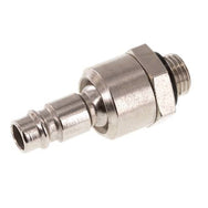DN 7.2 Euro Air Coupling Plugs With Male Threads And Rotary Joint