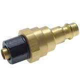 Ausgewähltes Bild der Sammlung - DN 7.2 Euro Air Coupling Plugs With Union Nut And Check Valve