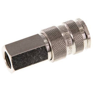 DN 7.2 Air Coupling Sockets Female Threads, Ball Lock And Plastic Sleeve