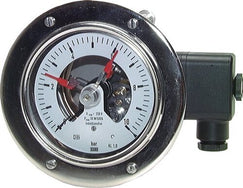 Kontaktmanometer Mit Hinteranschluß