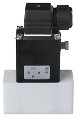 Solenoid Valve 3/2 NC G3/8'' Plastic FKM 0-0.3bar/4psi 24VDC 0121 222508