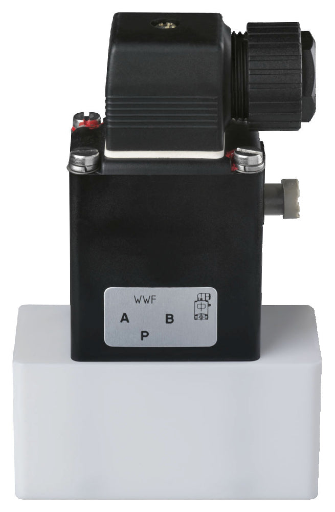 Solenoid Valve 3/2 Diverting G3/8'' Plastic FFKM 0-4bar/58psi 24VDC 0121 155685