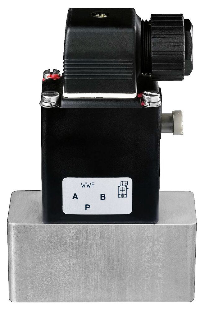 Solenoid Valve 3/2 NC G1/4'' Stainless Steel FKM 0-0.5bar/7psi 24VDC 0121 55563