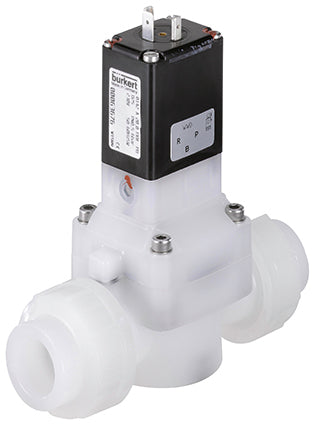 Magnetventil 31mm Geschweißte Hülsen NC Kunststoff FKM 0.5-6bar/7-87psi 24VDC 142 89941