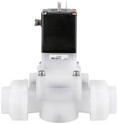 Magnetventil 20mm Geschweißte Hülsen NC Kunststoff EPDM 0.5-6bar/7-87psi 24VDC 142 88650