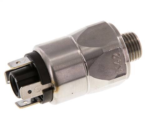 0.5 bis 5bar SPDT-Edelstahl-Druckschalter G1/4'' 250VAC Flachstecker EPDM