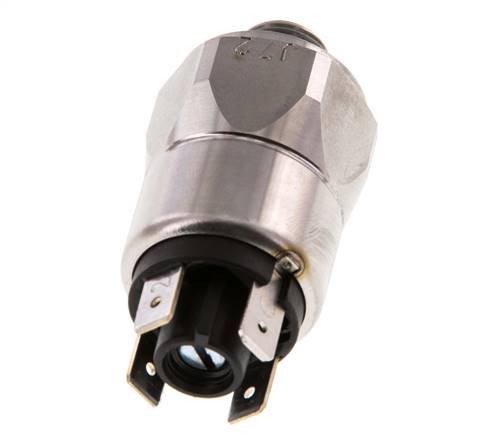 10 bis 50bar SPDT-Edelstahl-Druckschalter G1/4'' 250VAC Flachstecker EPDM