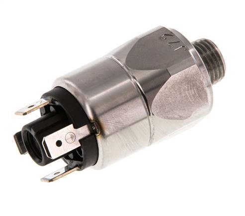 10 bis 50bar SPDT-Edelstahl-Druckschalter G1/4'' 250VAC Flachstecker EPDM