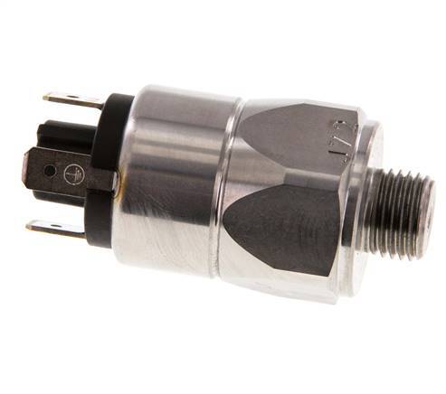 10 bis 50bar SPDT-Edelstahl-Druckschalter G1/4'' 250VAC Flachstecker EPDM