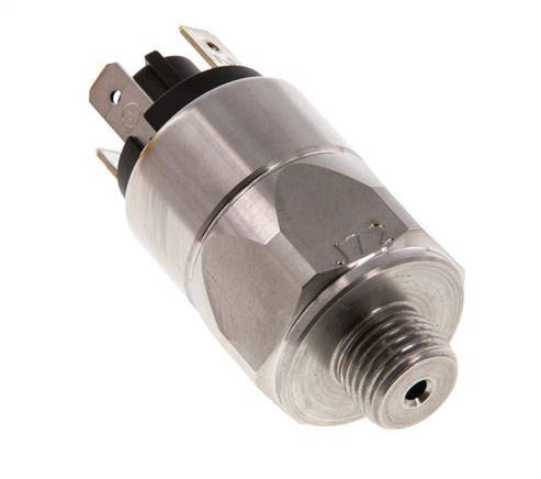 10 bis 50bar SPDT-Edelstahl-Druckschalter G1/4'' 250VAC Flachstecker EPDM