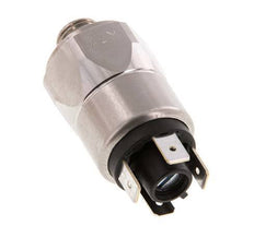 10 to 100bar SPDT Stainless Steel Pressure Switch G1/4'' 250VAC Flat Connector EPDM
