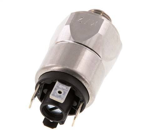 10 to 100bar SPDT Stainless Steel Pressure Switch G1/4'' 250VAC Flat Connector EPDM