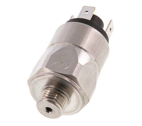 10 bis 100bar SPDT-Edelstahl-Druckschalter G1/4'' 250VAC Flachstecker EPDM