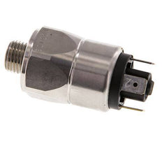 10 to 100bar SPDT Stainless Steel Pressure Switch G1/4'' 250VAC Flat Connector