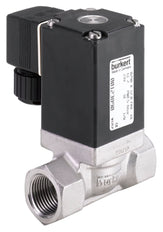 Solenoid Valve G1/2'' NC Stainless Steel FKM 0-16bar/232psi 230VAC Vacuum Oxygen Fat/Oil Free 290 85954