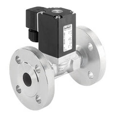 Magnetventil 40 mm Flansch NC Gusseisen NBR 0-12 bar/174 psi 24VAC/DC Vakuum 290 150606